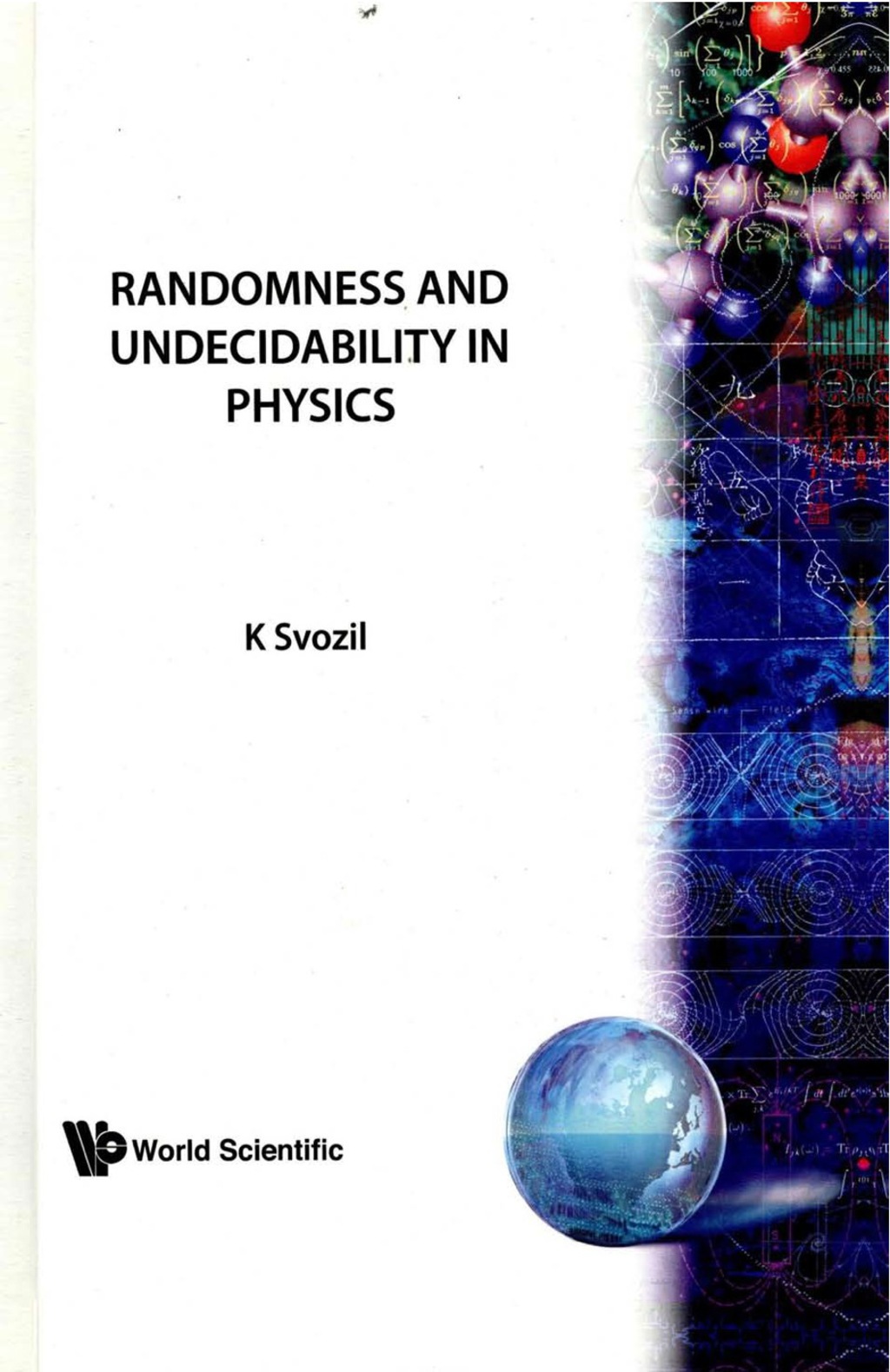 RANDOMNESS & UNDECIDABILITY IN PHYSICS