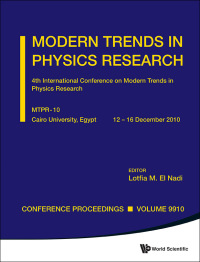 Titelbild: MODERN TRENDS IN PHYSICS RESEARCH 9789814504881