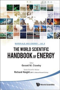 Imagen de portada: WORLD SCIENTIFIC HANDBOOK OF ENERGY, THE 9789814343510