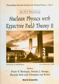 Imagen de portada: Nuclear Physics With Effective Field Theory Ii 1st edition 9789810241810