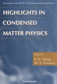 Cover image: HIGHLIGHTS IN CONDENSED MATTER PHYSICS 9789810241346