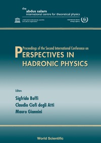 Imagen de portada: Perspectives In Hadronic Physics - Proceedings Of The Second International Conference 1st edition 9789810241100