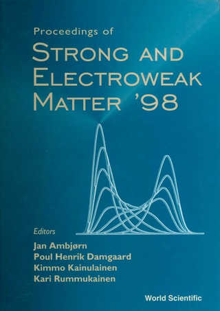 Omslagafbeelding: Strong And Electroweak Matter '98 1st edition 9789810240318