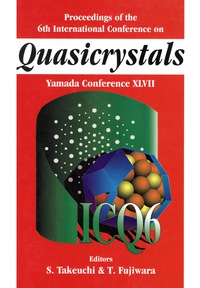 Titelbild: Quasicrystals: Proceedings Of The 6th International Conference (Yamada Conference Xl Vii) 1st edition 9789810233433