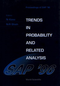 Imagen de portada: Trends In Probability And Related Analysis - Proceedings Of Sap'96 1st edition 9789810232900