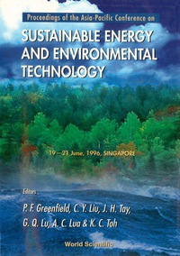 Imagen de portada: Sustainable Energy And Environmental Technology - Proceedings Of The Asia-pacific Conference 1st edition 9789810228293
