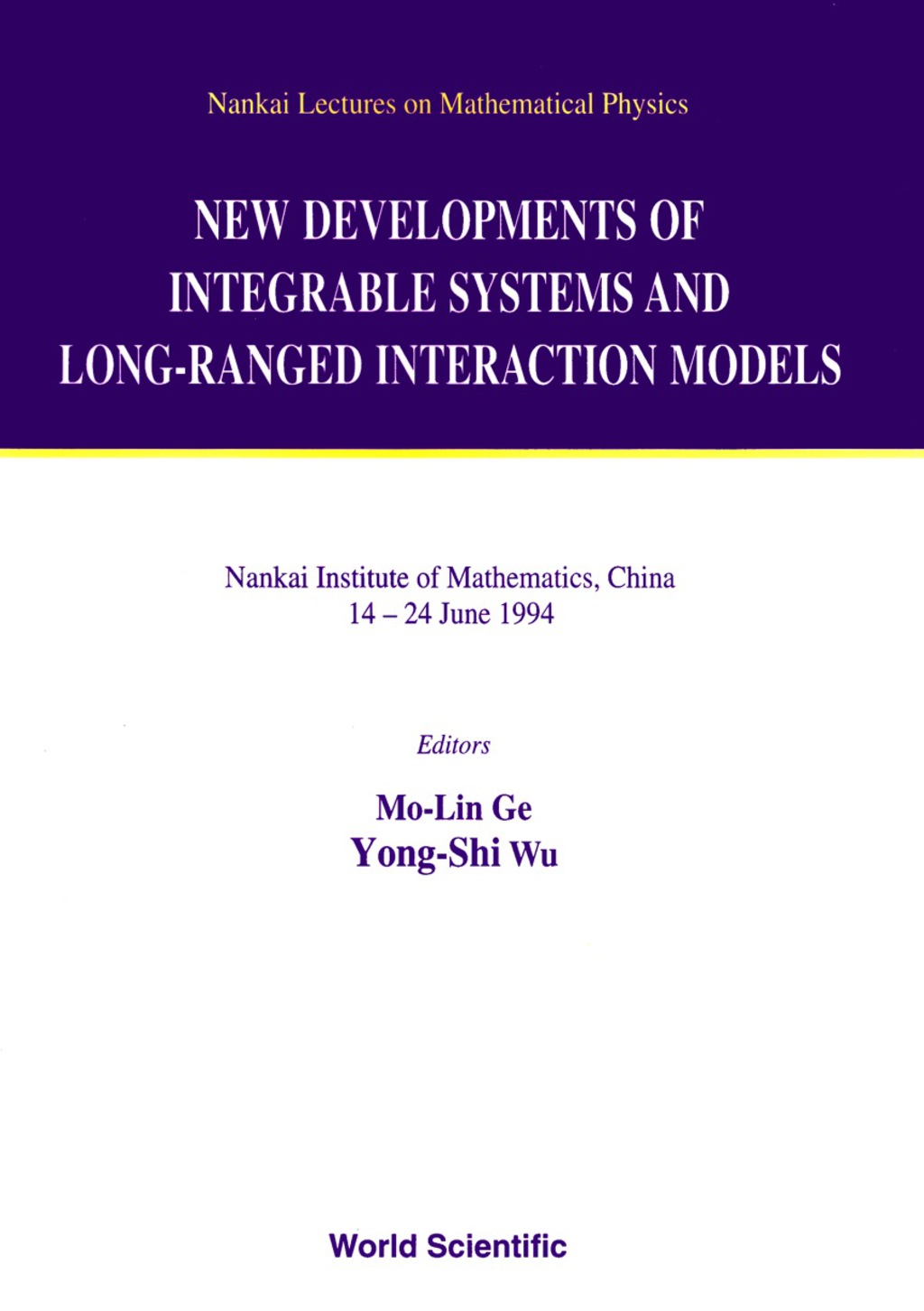 New Developments Of Integrable Systems And Long-ranged Interaction Models