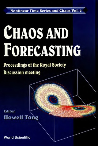 صورة الغلاف: Chaos And Forecasting - Proceedings Of The Royal Society Discussion Meeting 9789810221263