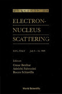 Imagen de portada: Electron-nucleus Scattering - Proceedings Of The Workshop 9789810216771