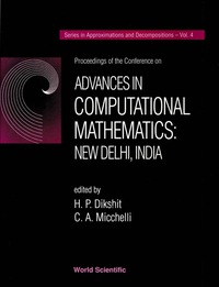 Titelbild: Advances In Computational Mathematics: New Delhi, India - Proceedings Of The Conference 9789810216337