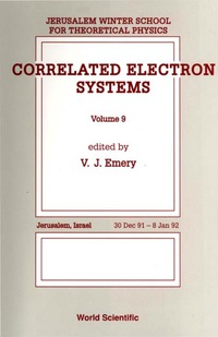 Imagen de portada: Correlated Electron Systems - Proceedings Of The 9th Jerusalem Winter School For Theoretical Physics 9789810212322
