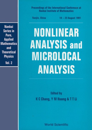 صورة الغلاف: Nonlinear Analysis And Microlocal Analysis - Proceedings Of The International Conference At The Nankai Institute Of Mathematics 9789810209131