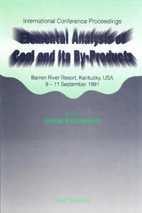 Cover image: Elemental Analysis Of Coal And Its By-products - Proceedings Of The Conference 1st edition 9789810208592