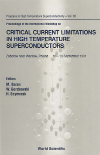 表紙画像: Critical Current Limitation In High Temperature Superconductors 1st edition 9789810208035