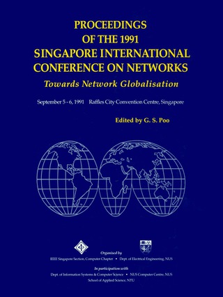 Cover image: Towards Network Globalization - Proceedings Of The 1991 Singapore International Conference Of Networks (Sicon '91) 1st edition 9789810207960