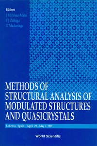 Imagen de portada: Methods Of Structural Analysis Of Modulated Structures And Quasicrystals 1st edition 9789810206925