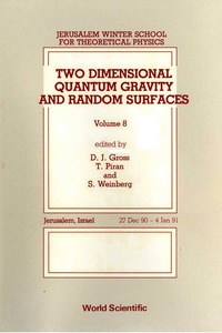 Cover image: Two Dimensional Quantum Gravity And Random Surfaces - 8th Jerusalem Winter School For Theoretical Physics 1st edition 9789810206420