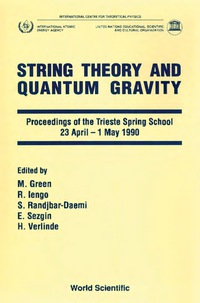 Imagen de portada: String Theory And Quantum Gravity - Proceedings Of Trieste Spring School 1st edition 9789810203726