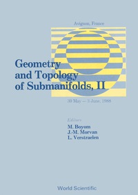Titelbild: Geometry And Topology Of Submanifolds Ii 1st edition 9789810202514
