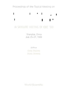 Imagen de portada: Laser Materials And Laser Spectroscopy: A Satellite Meeting Of Iqec '88 1st edition 9789971507398