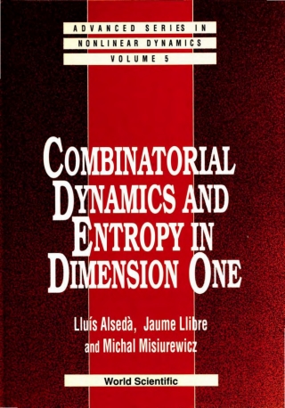 صورة الغلاف: Combinatorial Dynamics and Entropy in Dimension One 9789810213442