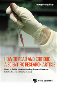 Cover image: HOW TO READ AND CRITIQUE A SCIENTIFIC RESEARCH ARTICLE 9789814579162