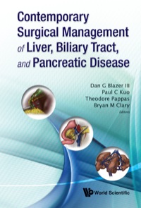Omslagafbeelding: CONTEM SURGICAL MGMT LIVER, BILIARY TRACT, & PANCREA DISEA 9789814293051