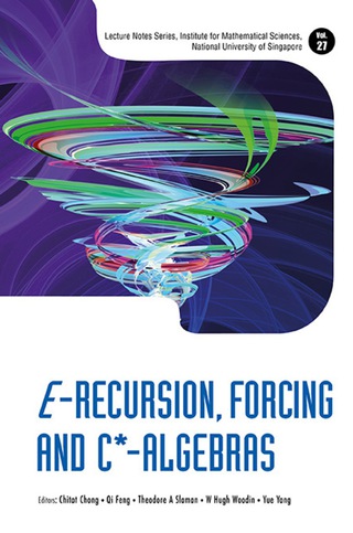 Cover image: E-recursion, Forcing And C*-algebras 9789814602631