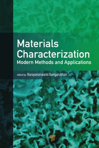 Imagen de portada: Materials Characterization 1st edition 9789814613064