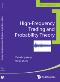 Titelbild: HIGH-FREQUENCY TRADING AND PROBABILITY THEORY 9789814616508