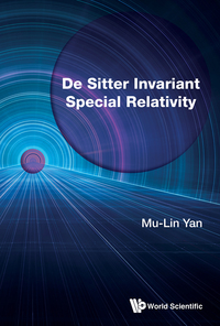 Cover image: DE SITTER INVARIANT SPECIAL RELATIVITY 9789814618700