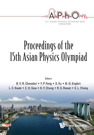 Imagen de portada: Proceedings of the 15th Asian Physics Olympiad 9789814689113