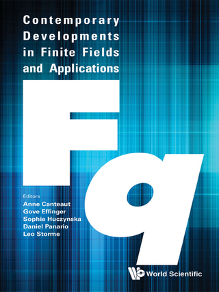 Cover image: Contemporary Developments in Finite Fields and Applications 9789814719254