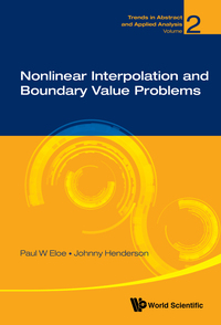 Titelbild: NONLINEAR INTERPOLATION AND BOUNDARY VALUE PROBLEMS 9789814733472