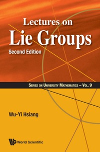 صورة الغلاف: Lectures On Lie Groups (Second Edition) 2nd edition 9789814740722