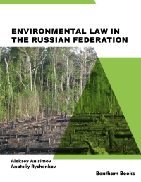 Cover image: Environmental Law in the Russian Federation 3rd edition 9789815049176