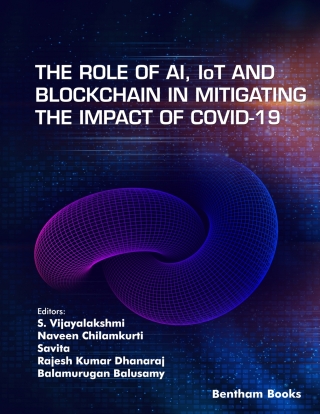 Imagen de portada: The Role of AI, IoT and Blockchain in Mitigating the Impact of COVID-19 1st edition 9789815080667