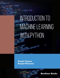 Cover image: Introduction to Machine Learning with Python 1st edition 9789815124439