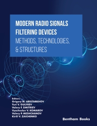 صورة الغلاف: Modern Radio Signals Filtering Devices Methods, Technologies, & Structures 1st edition 9789815196511