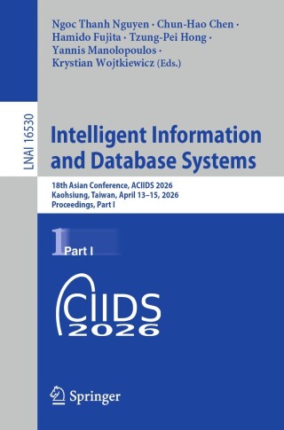 Imagen de portada: Intelligent Information and Database Systems 9789819200702