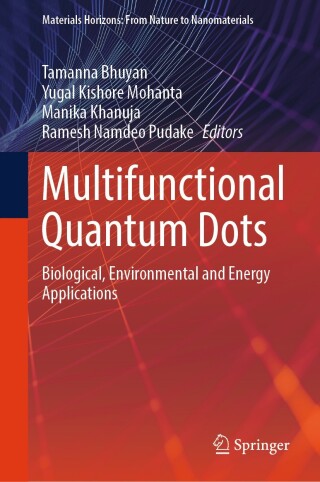 Cover image: Multifunctional Quantum Dots 9789819201716