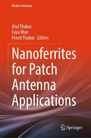 Imagen de portada: Nanoferrites for Patch Antenna Applications 9789819208029