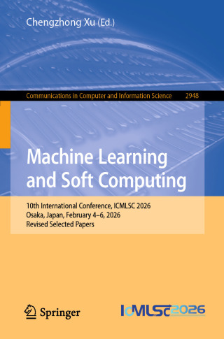 Cover image: Machine Learning and Soft Computing 9789819215454