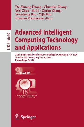 صورة الغلاف: Advanced Intelligent Computing Technology and Applications 9789819234097