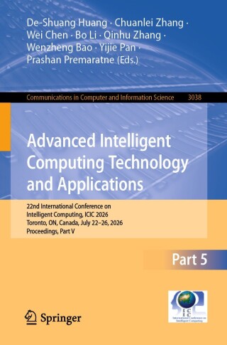Omslagafbeelding: Advanced Intelligent Computing Technology and Applications 9789819235506