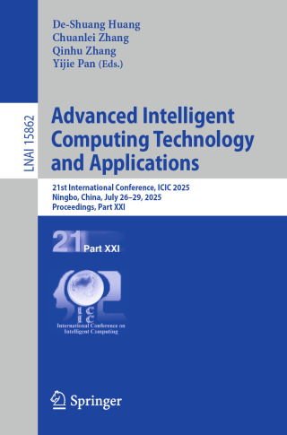 Imagen de portada: Advanced Intelligent Computing Technology and Applications 9789819500055