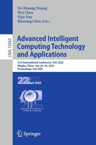 Imagen de portada: Advanced Intelligent Computing Technology and Applications 9789819500086