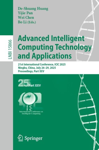 Imagen de portada: Advanced Intelligent Computing Technology and Applications 9789819500260