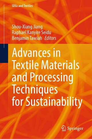 Imagen de portada: Advances in Textile Materials and Processing Techniques for Sustainability 9789819504688