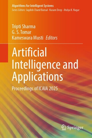 Imagen de portada: Artificial Intelligence and Applications 9789819504923